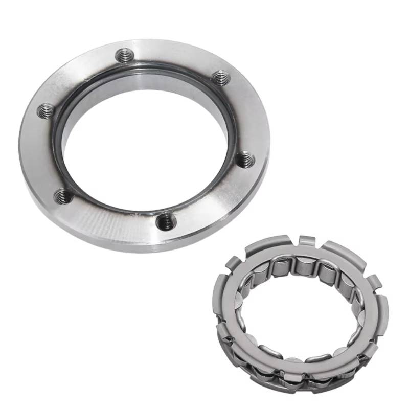 VINCTV Motorrad Starterkupplung Kompatibel Mit Yamaha Für TTR250 (TT-R250) 1999-2006 Für XT250 Für Tricker 250 Für TT250R Raid 1993-2004 Motorrad-Einweg-Starterkupplungsgetriebe(with Edge Clutch) von VINCTV