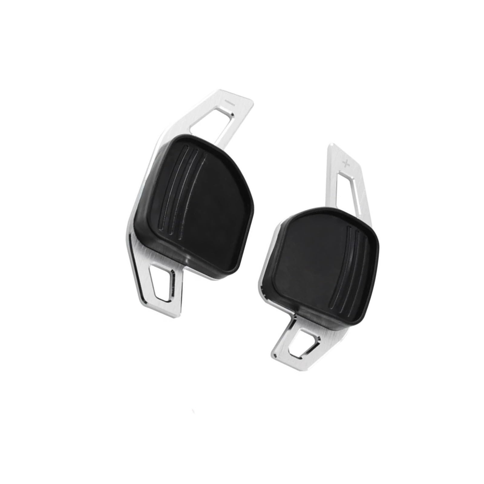 VINCTV Schaltwippen Shift Paddle Kompatibel Mit Seat Für C&upra Für Ateca 2008-2020 Für C&upra Für Tavascan 2024 Auto-Schaltwippenabdeckung Auto-Lenkrad-Schaltwippenverlängerung(Silver) von VINCTV