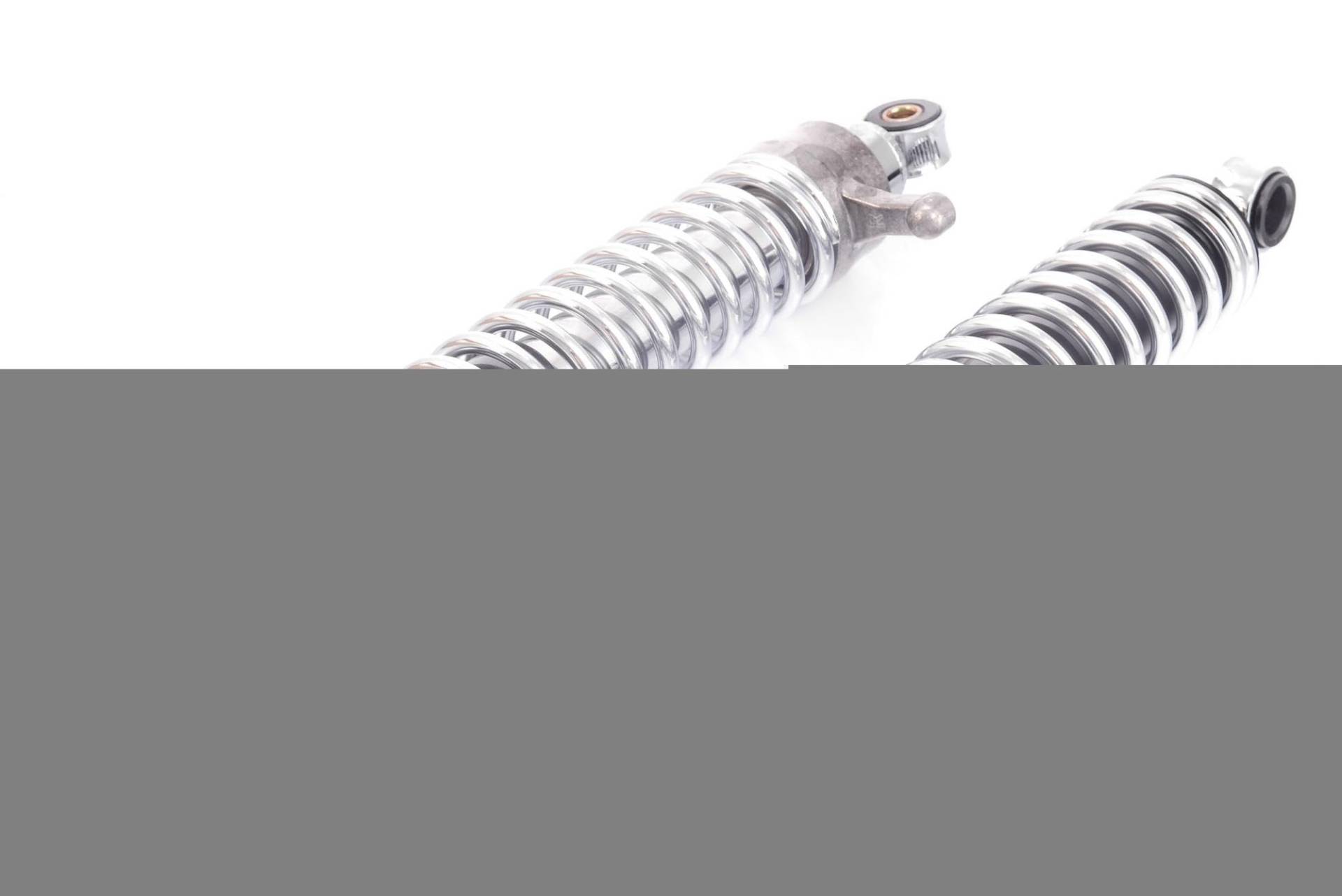 Stoßdämpfer Chrom Federbeine Federung hinten MZ ETZ Stoßdämpfer Chrom Federbeine Federung hinten MZ ETZ von VINI