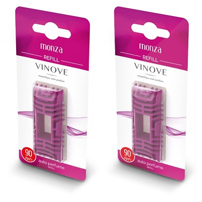 Vinove 2x Autoparfüm Lufterfrischer Refill Nachfüllpackung Monza Vinove 2x Autoparfüm Lufterfrischer Refill Nachfüllpackung Monza von VINOVE
