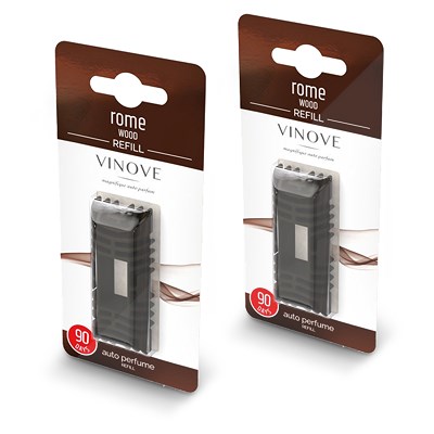 Vinove 2x Autoparfüm Lufterfrischer Refill Nachfüllpackung Rome Wood Vinove 2x Autoparfüm Lufterfrischer Refill Nachfüllpackung Rome Wood von VINOVE