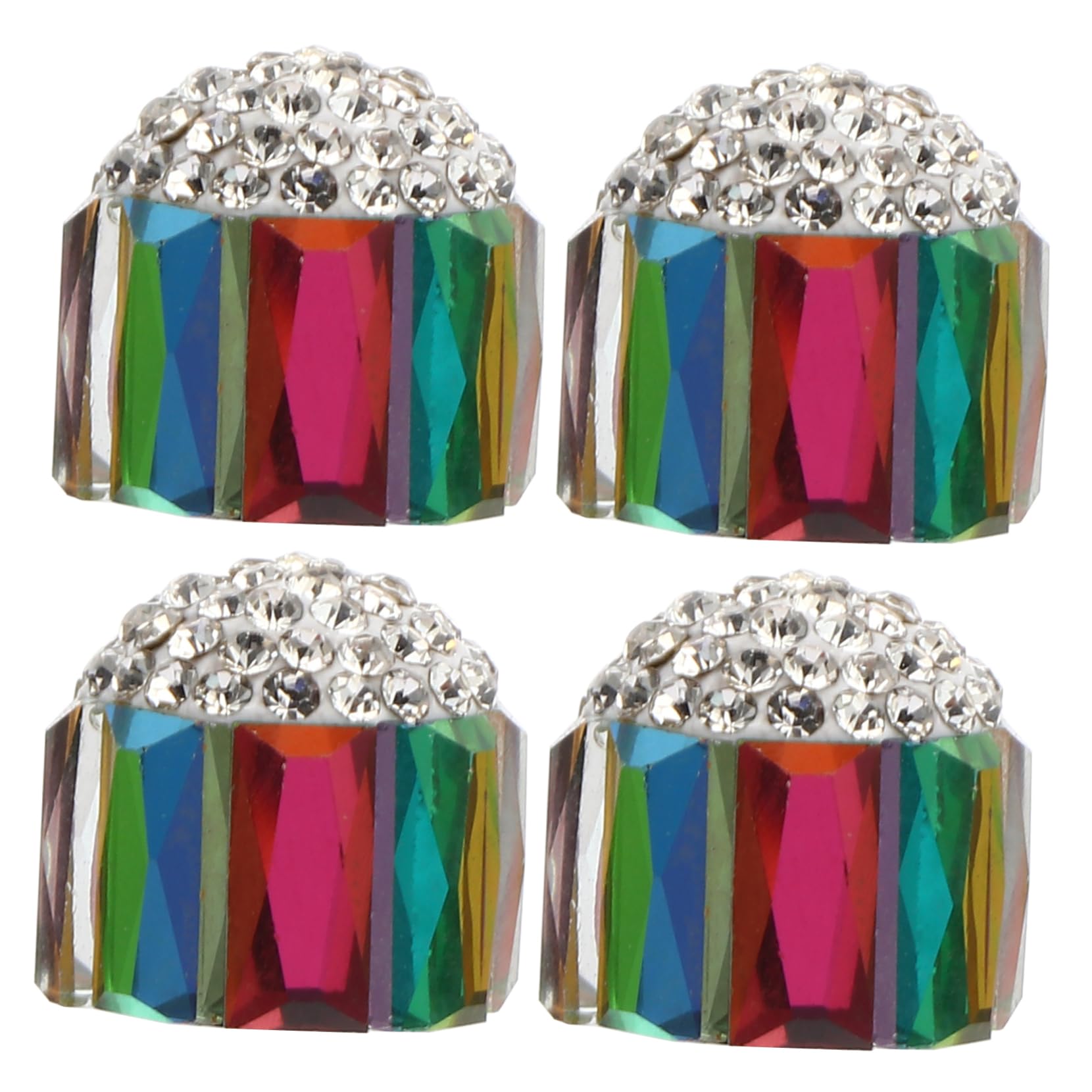 VINTORKY 1 Satz Diamantbesetzte Ventilkappe car tire Valve caps reifenventilkappen Staubkappe für Reifenventile mit Strasssteinen Ventilwagen universelle Abdeckung Reifenkappe Abs Weiß VINTORKY 1 Satz Diamantbesetzte Ventilkappe car tire Valve caps reifenventilkappen Staubkappe für Reifenventile mit Strasssteinen Ventilwagen universelle Abdeckung Reifenkappe Abs Weiß von VINTORKY