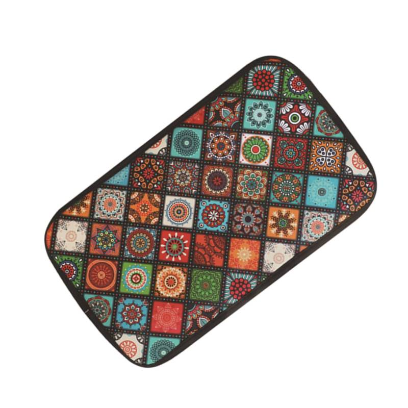 VINTORKY 1 Stück Armlehnenabdeckung Unterlage Kissen Auto -Armlehre -Abdeckung Zubehör armlehnen polster armlehnenpolster Auto-Armlehnenschutz auto armlehne matte PVC-Leder Colorful von VINTORKY