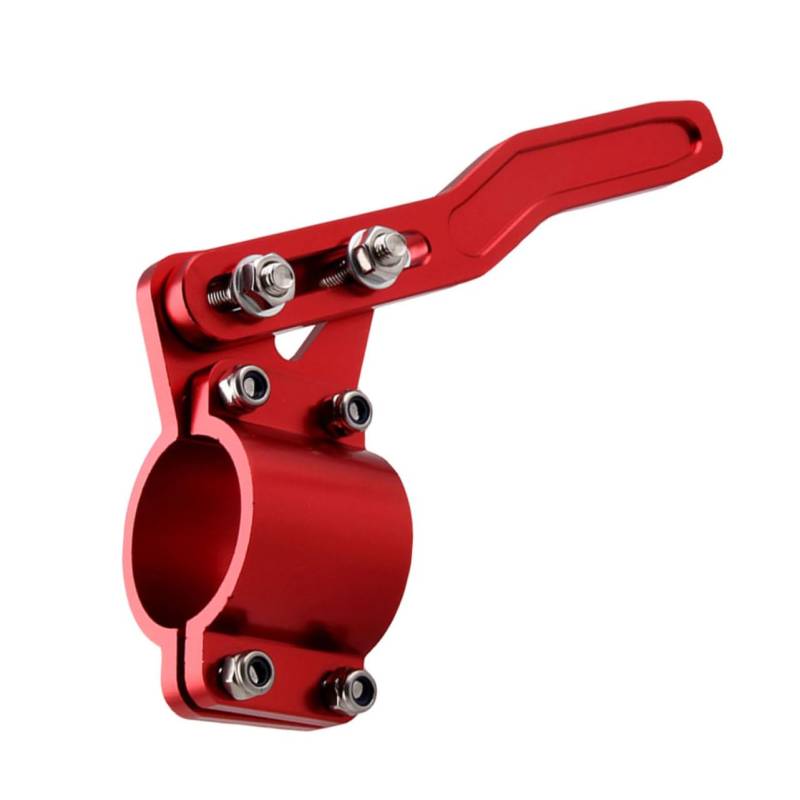 VINTORKY Verlängerung der Lenkstange Rot Aluminium Pole Lenkung Indikator Verlängerung der Blinkerstange für Autos Signalhebelstangenverlängerung Blinkerhebel-Kit Signalhebelstangensatz von VINTORKY