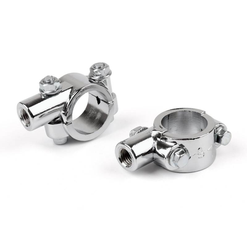 Vipih Spiegelhalterungen Adapter，Motorrad Fahrrad 1" 25Mm Lenker 10Mm Gewinde Spiegelhalterung Halter Klemmadapter von VIPIH