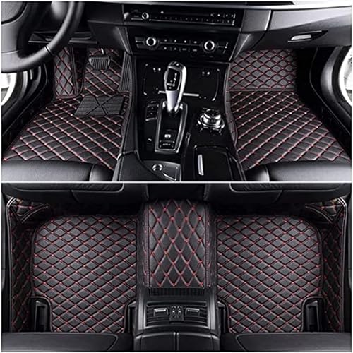 Auto FußMatten FüR Dacia Duster 2017-2022(LHD), Leder VollstäNdige Abdeckung Anti Rutsch Wasserdicht Tragen Floor Mats von VIPOD