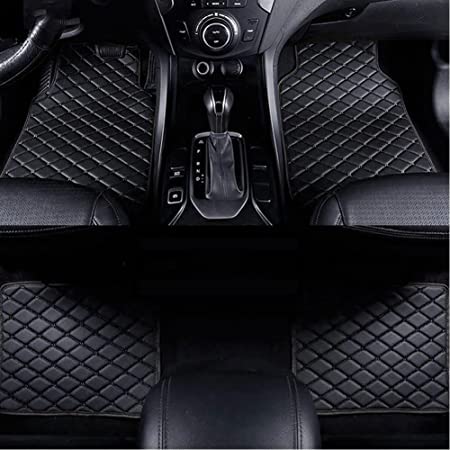 Auto FußMatten FüR Lexus UX 250h Hybrid 2019-2022(LHD), Leder VollstäNdige Abdeckung Anti Rutsch Wasserdicht Tragen Floor Mats von VIPOD