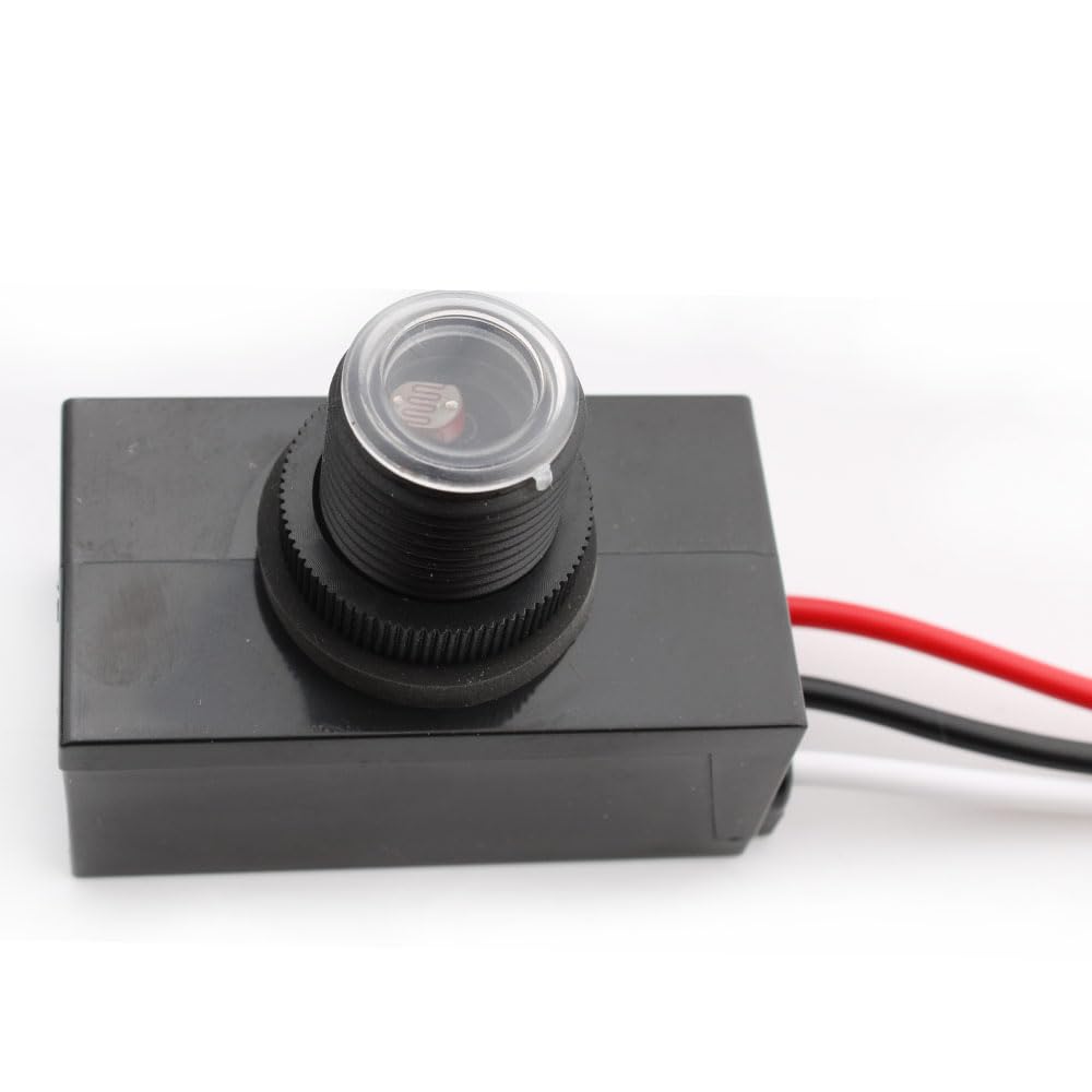 VISSQH 1Stück DäMmerungs MorgendäMmerungssensor für Außenbeleuchtung,Fotozellen-Lichtsensor-Zubehör,120–277V Lichtschranken,Lichtsensor,für die meisten Außenbeleuchtungskörper VISSQH 1Stück DäMmerungs MorgendäMmerungssensor für Außenbeleuchtung,Fotozellen-Lichtsensor-Zubehör,120–277V Lichtschranken,Lichtsensor,für die meisten Außenbeleuchtungskörper von VISSQH