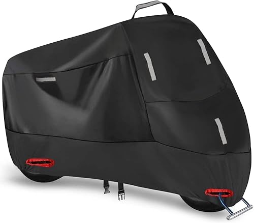 Motorradabdeckung für Suzuki GSX R 125 150 GSXR 125 150 GSXR150, Abdeckplane Motorrad Outdoor, Motorrad Garage Plane, Motorradplane, Motorradgarage Winterfest Wasserdicht Abdeckplane,B von VITHA