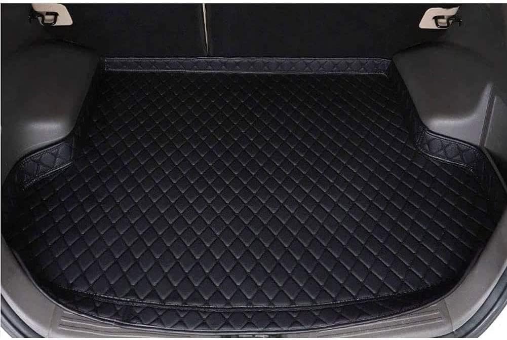 Passgenaue Kofferraummatte aus Leder für Audi Q3 F3 SUV 2018-2023 (up), Staubdicht Kofferraummatten, Waterproof Kofferraum Schutzmatten, Kofferraumwanne Antirutschmatte,A von VITHA