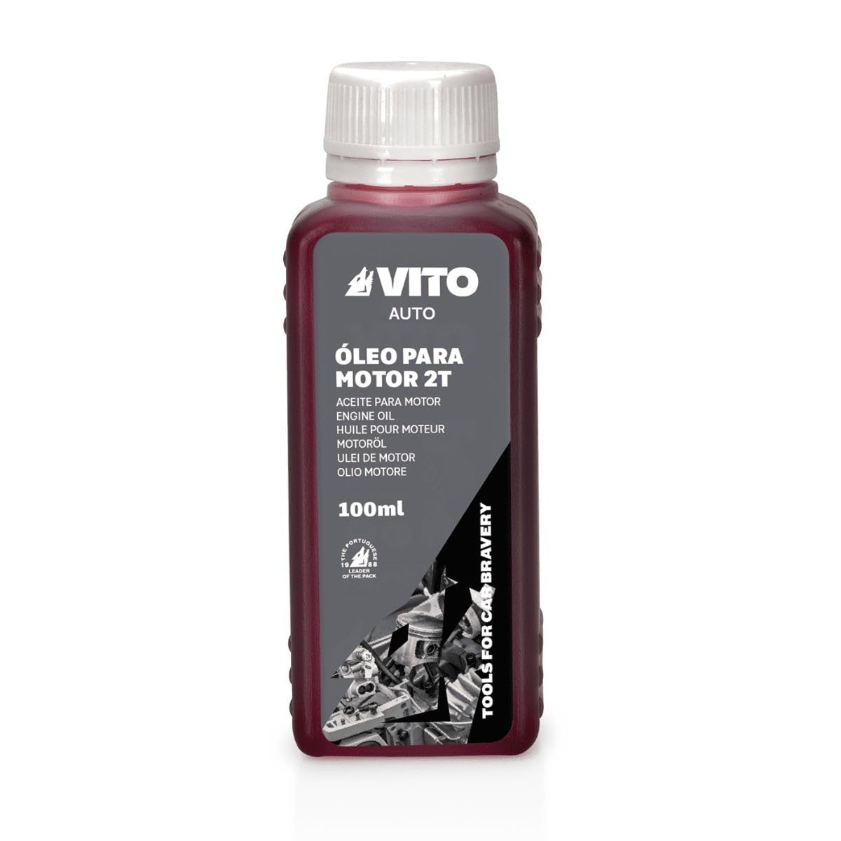 VITO - 2-Takt-Motoröl, 1 l, halbsynthetisch, Kettensäge, Rasentrimmer, Heckenschere, Motorroller VITO - 2-Takt-Motoröl, 1 l, halbsynthetisch, Kettensäge, Rasentrimmer, Heckenschere, Motorroller von VITO