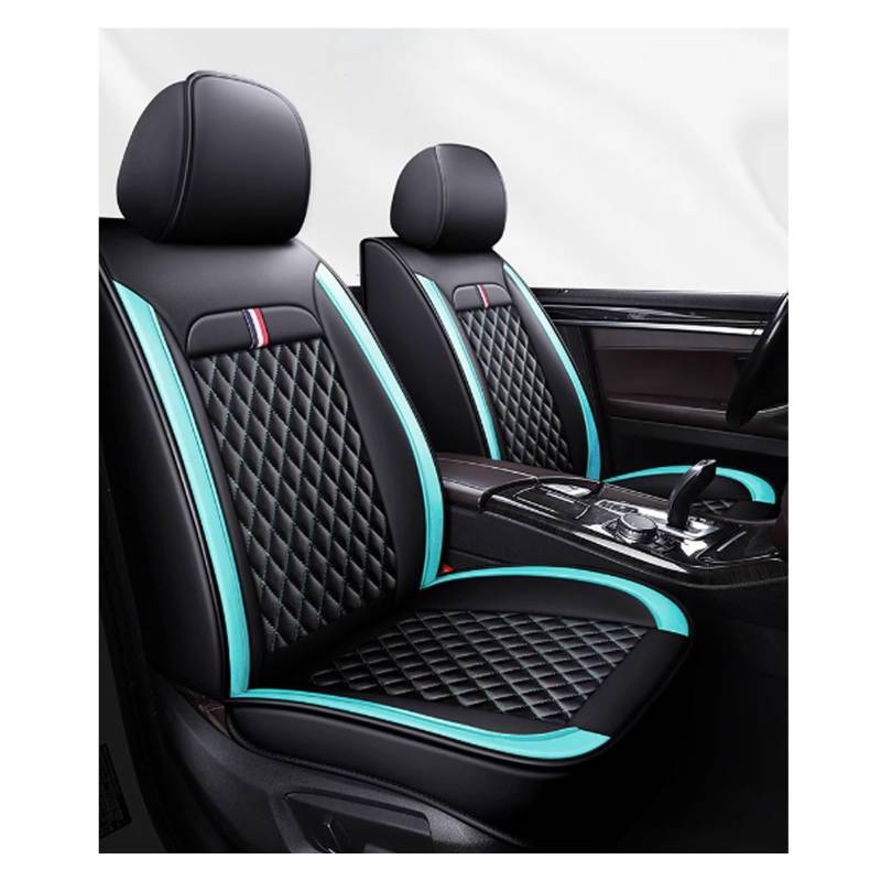 Alles inklusive Auto Sitzbezüge Sets, Autositzbezüge Leder Sitzbezüge Auto Für Dacia Sandero Stepway 3.Gen 2.Gen 2014 2015 2016 2017 2018 2019 2020-2025, Wasserdicht Atmungsaktive Rutschfester 5 Sitze von VIVAZYQ