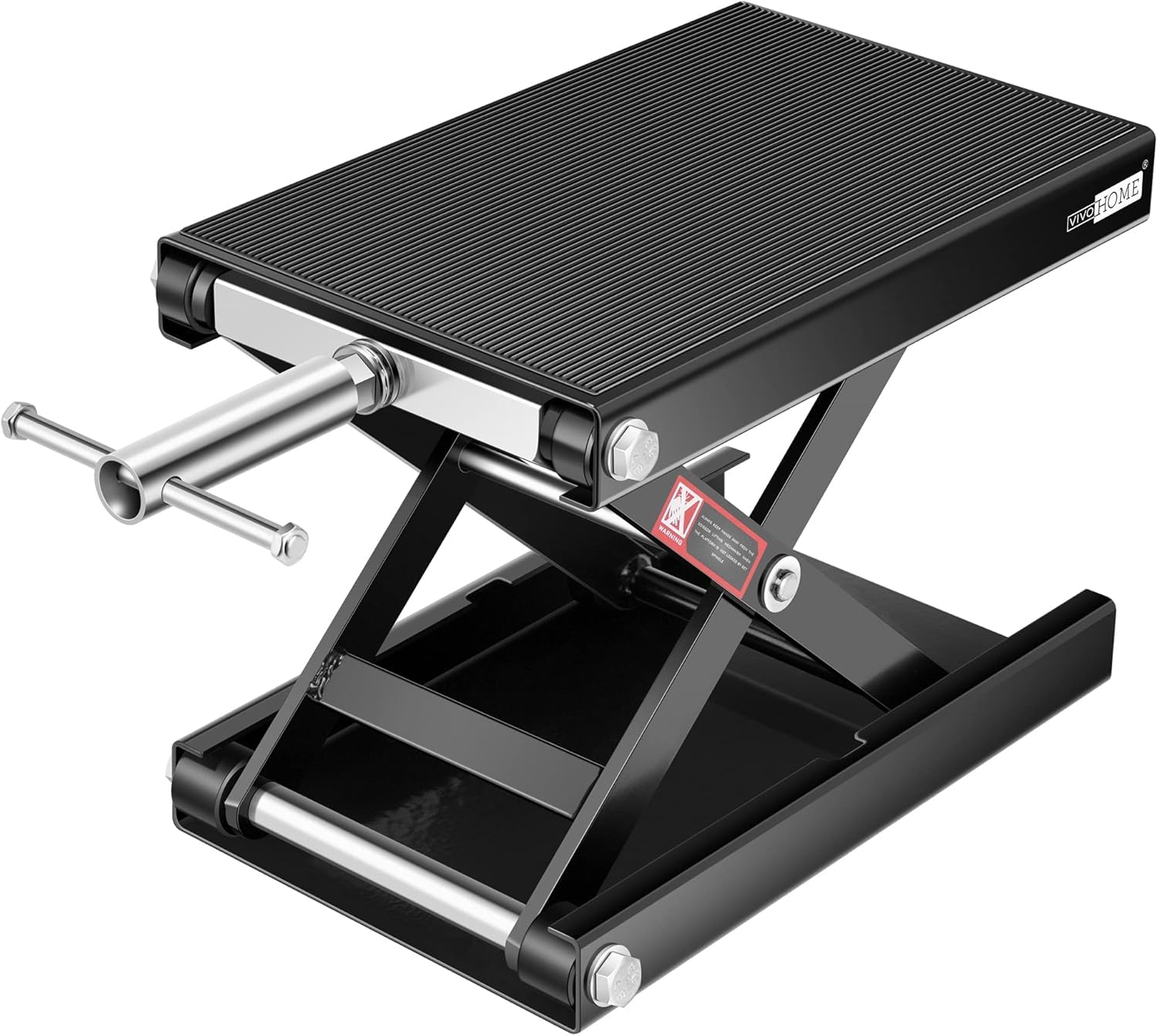 VIVOHOME Motorrad-Hebebühne Scherenwagenheber Stahl Breite Deck Heber Kurbel Center Stand 500 KG Kapazität für Motorräder, ATVs, Dirt Bikes Schwarz VIVOHOME Motorrad-Hebebühne Scherenwagenheber Stahl Breite Deck Heber Kurbel Center Stand 500 KG Kapazität für Motorräder, ATVs, Dirt Bikes Schwarz von VIVOHOME