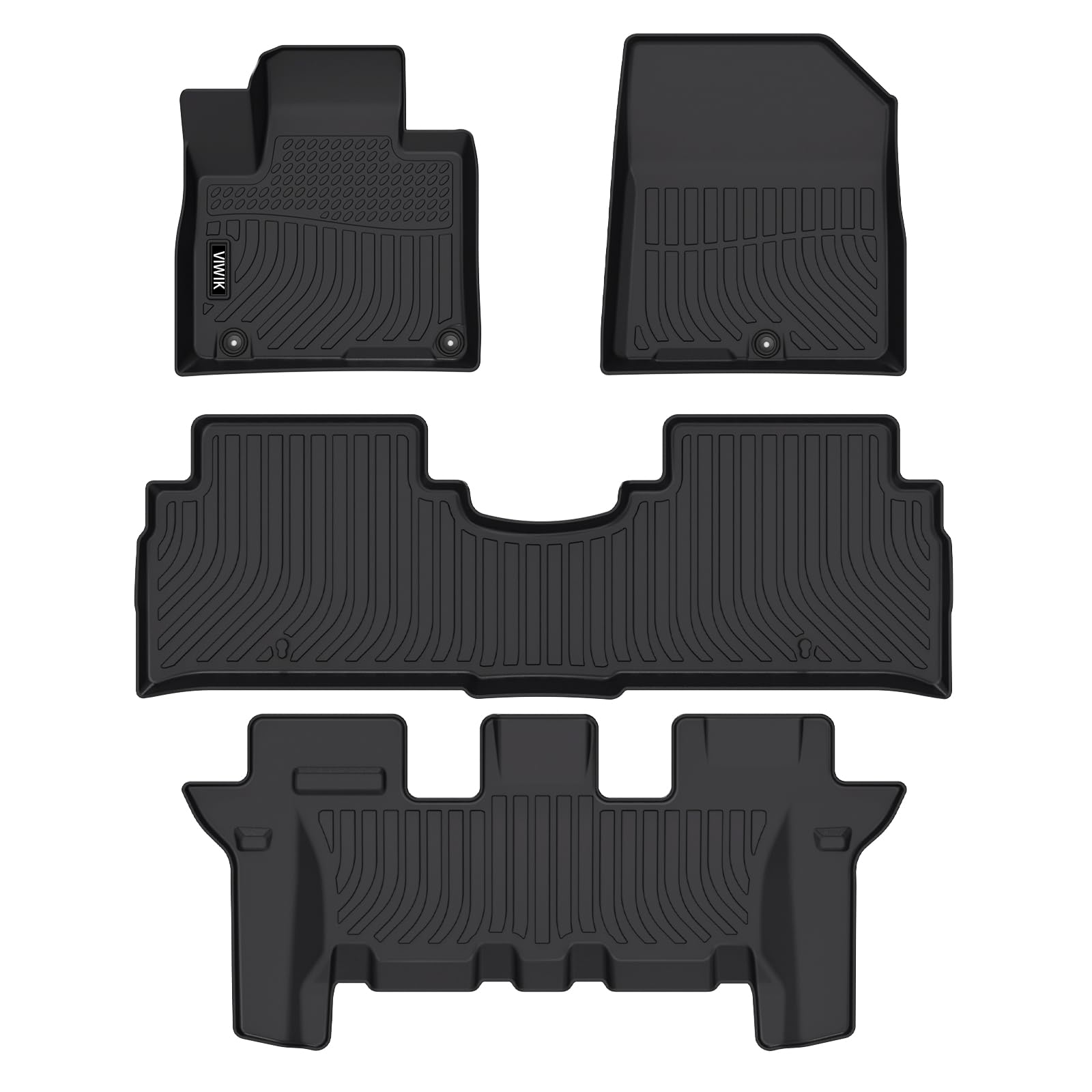 Keyoung VIWIK Floor Mats Compatible for 2016-2020 Sorento 7 Seat, Car Mats All Weather Protection Custom Floor Liners Full Set Include 1st/2nd/3rd Row Front & Rear, Automotive Floor Mats TPE Black Keyoung VIWIK Floor Mats Compatible for 2016-2020 Sorento 7 Seat, Car Mats All Weather Protection Custom Floor Liners Full Set Include 1st/2nd/3rd Row Front & Rear, Automotive Floor Mats TPE Black von VIWIK