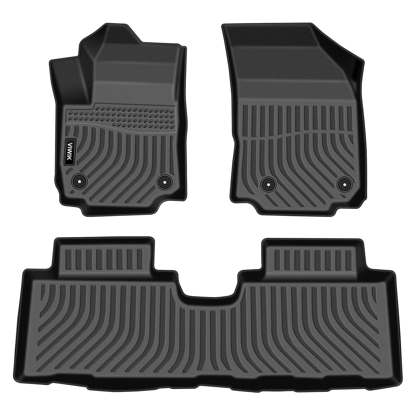 VIWIK Fußmatten, passend für Chevrolet Equinox/GMC Terrain 2018–2024, TPE-Gummi-Automatten, Allwetter-Fußmatten für Chevy Equinox/GMC Terrain 1. und 2. Reihe, rutschfest, geruchlos VIWIK Fußmatten, passend für Chevrolet Equinox/GMC Terrain 2018–2024, TPE-Gummi-Automatten, Allwetter-Fußmatten für Chevy Equinox/GMC Terrain 1. und 2. Reihe, rutschfest, geruchlos von VIWIK