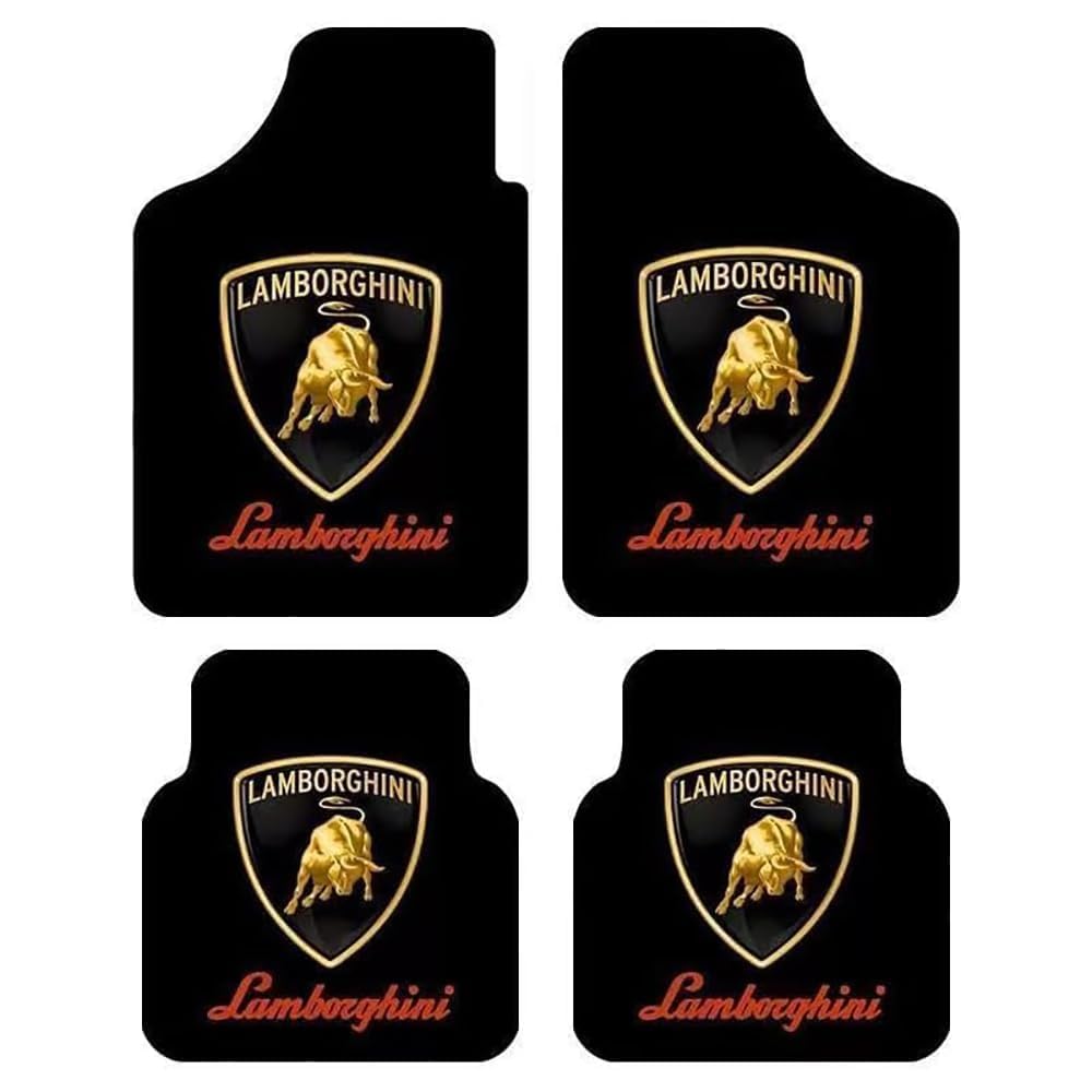 Leder Fußmatten Auto, für Lamborghini Urus SUV 2018-2023 rutschfeste Auto Teppich Set, Strapazierfähigen Kantenschutz Fussmatten Zubehör Leder Fußmatten Auto, für Lamborghini Urus SUV 2018-2023 rutschfeste Auto Teppich Set, Strapazierfähigen Kantenschutz Fussmatten Zubehör von VIYOLI