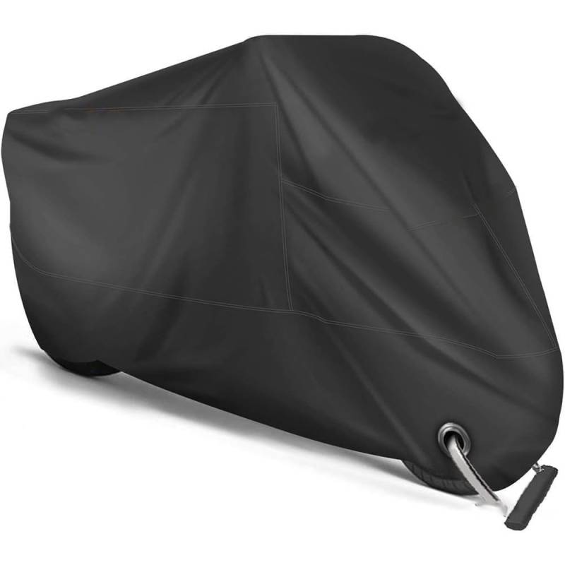 Motorrad Wasserdicht Abdeckplane, für Kawasaki Z900 Outdoor Winterfest Moped Abdeckung Winddicht UV-Beständiges Staubschutz,XXL von VIYOLI