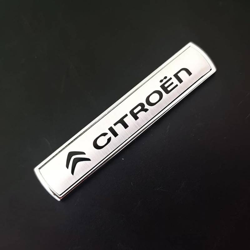Selbstklebende Auto Emblem Aufkleber, für Citroen C3-XR C5 C4L Abzeichen Dekoration, Auto Zubehö, Auto Außen Emblem Abzeichen,B von VIYOLI