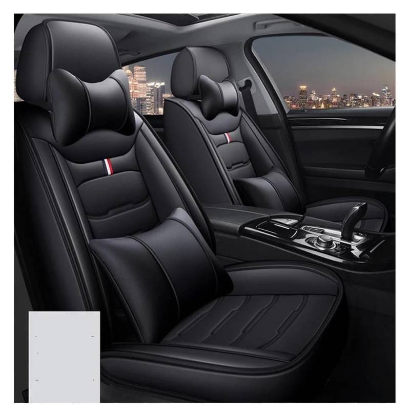 VKVZGPRARW Auto Sitzbezug Für Alle Modelle Für ES350 NX GS350 CT200h ES300h GS450h IS250 LS460 LS Autositzbezug Autositzbezüge(1pcs Black2) von VKVZGPRARW