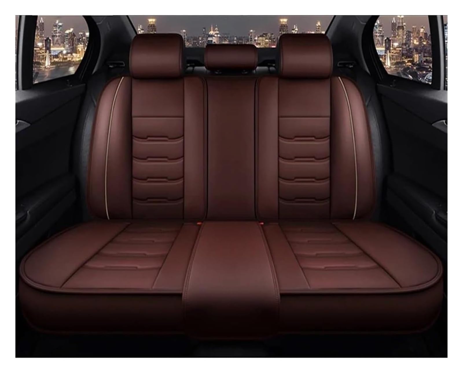 VKVZGPRARW Auto Sitzbezug Für Alle Modelle Für ES350 NX GS350 CT200h ES300h GS450h IS250 LS460 LS Autositzbezug Autositzbezüge(1pcs Coffee3) von VKVZGPRARW
