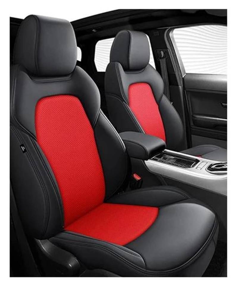 VKVZGPRARW Auto Sitzbezug Für B&MW 3 Serie Für E36 E46 E90 E91 Autozubehör Auto Innenraum Schutzkissen Autositzbezüge Autositzbezug(Black red A) von VKVZGPRARW