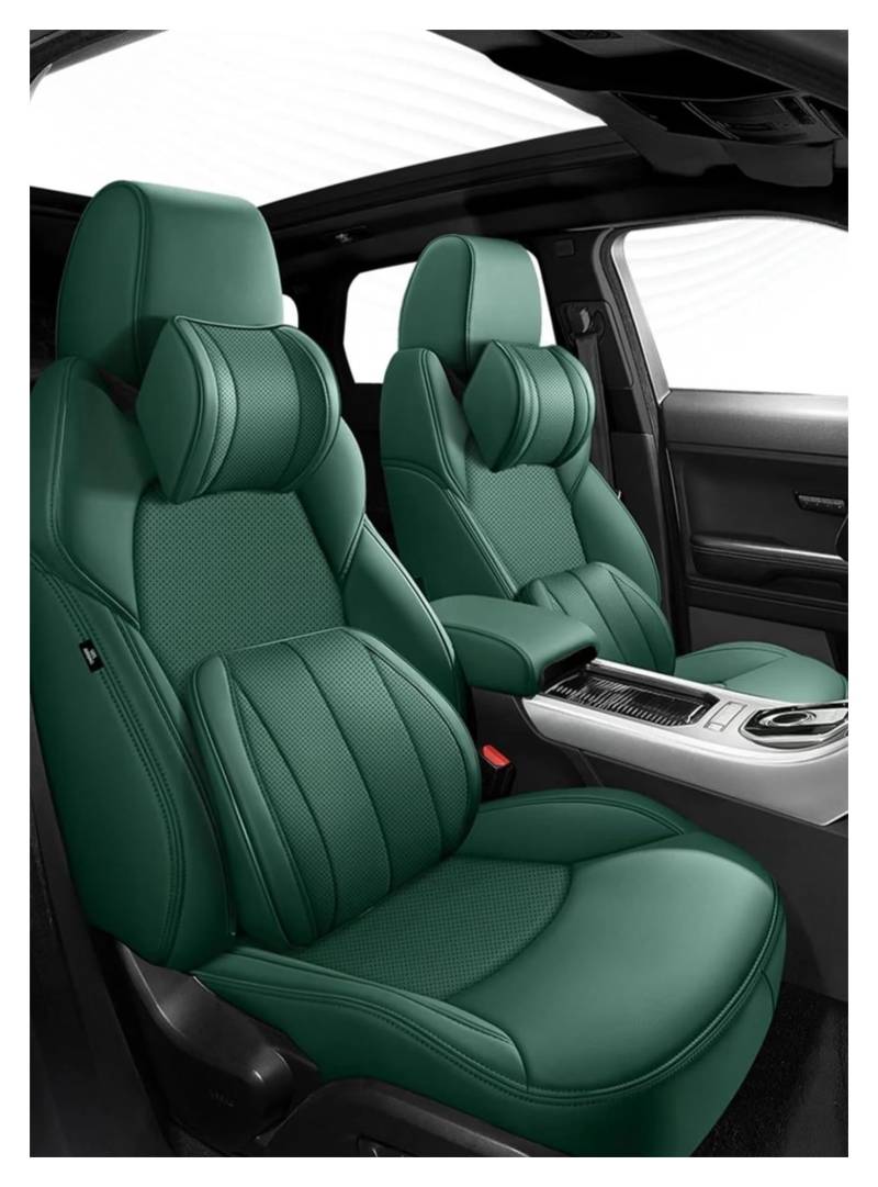 VKVZGPRARW Auto Sitzbezug Für B&MW 3 Serie Für E36 E46 E90 E91 Autozubehör Auto Innenraum Schutzkissen Autositzbezüge Autositzbezug(Green B) von VKVZGPRARW