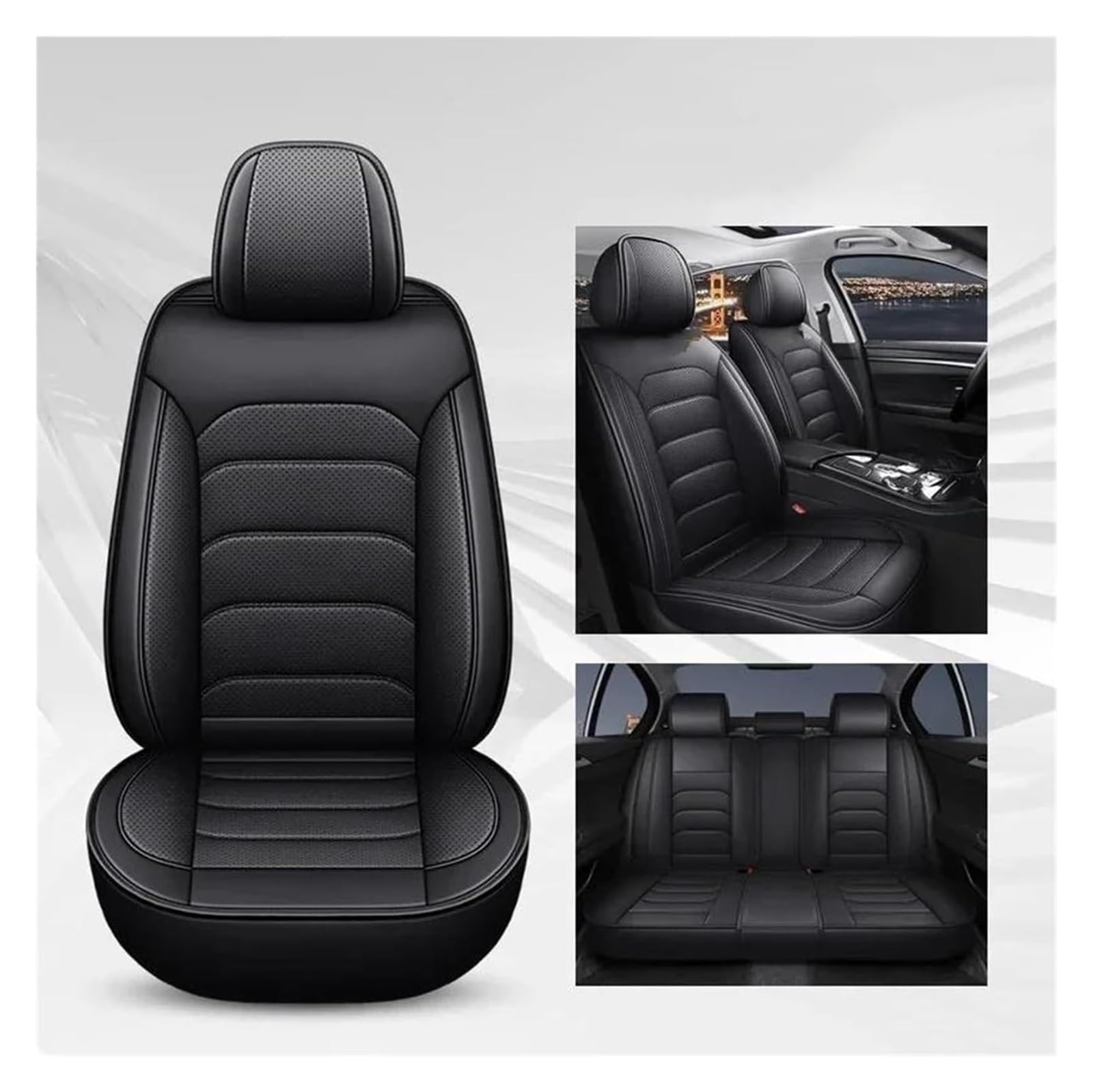 VKVZGPRARW Auto Sitzbezug Für B&MW 3er E46 E90 E93 F30 F31 F34 F35 G20 G21 G28 Autoinnenausstattung Autositzbezug Vollständiger Satz Autositzbezüge(2) von VKVZGPRARW