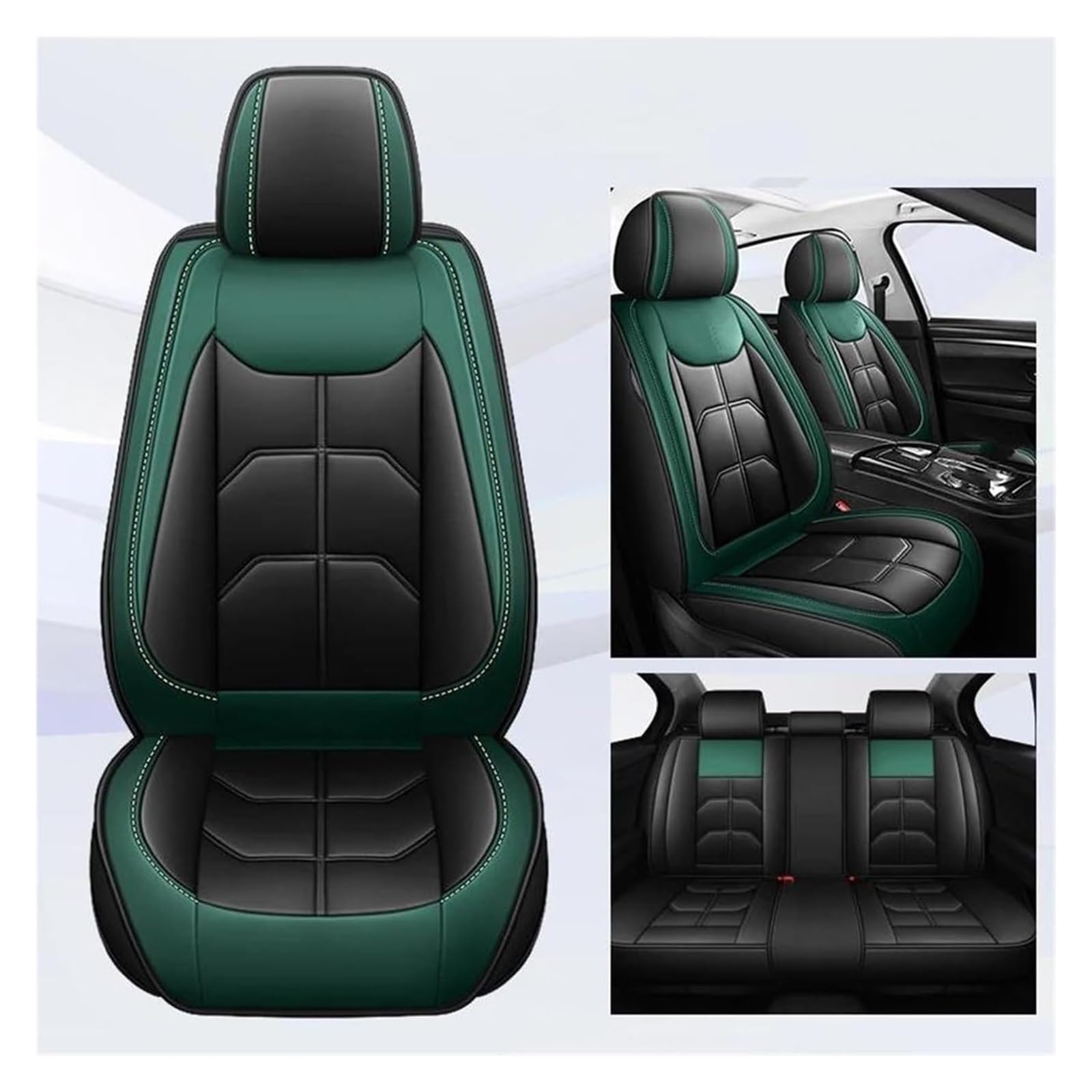 VKVZGPRARW Auto Sitzbezug Für B&MW E46 E90 3er E21 E30 E36 E91 E92 E93 F30 F31 F34 F35 G20 Autositzbezüge Komplettset Zubehör Innenausstattung(3) von VKVZGPRARW