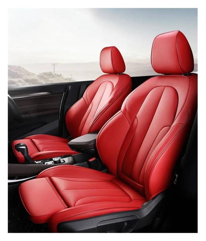 VKVZGPRARW Auto Sitzbezug Für B&MW Für 3er 316i 318i 320i 325i 323i E46 E92 F30 F80 F34 E90 Autositzschoner Autositzbezug Autositzbezüge(rot) von VKVZGPRARW