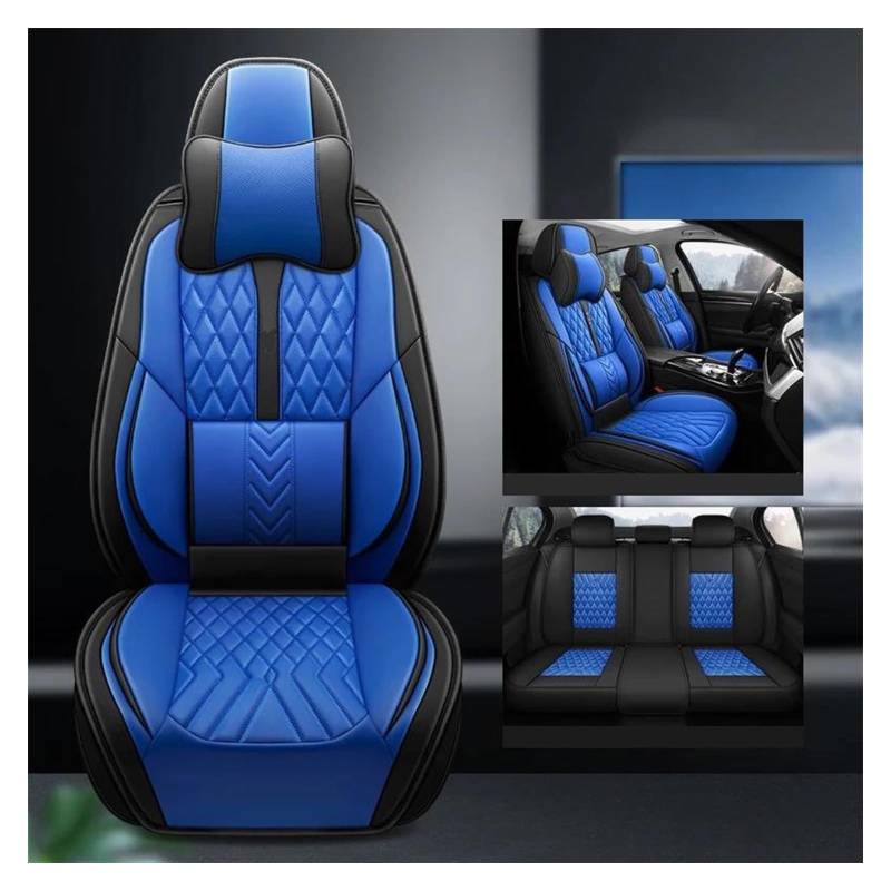 VKVZGPRARW Auto Sitzbezug Für B&MW Für X5 E53 X1 F48 E61 Für Qashqai J10 Für Versa Für Juke Für Astra H Autositzbezüge Komplettset(Color 5) von VKVZGPRARW