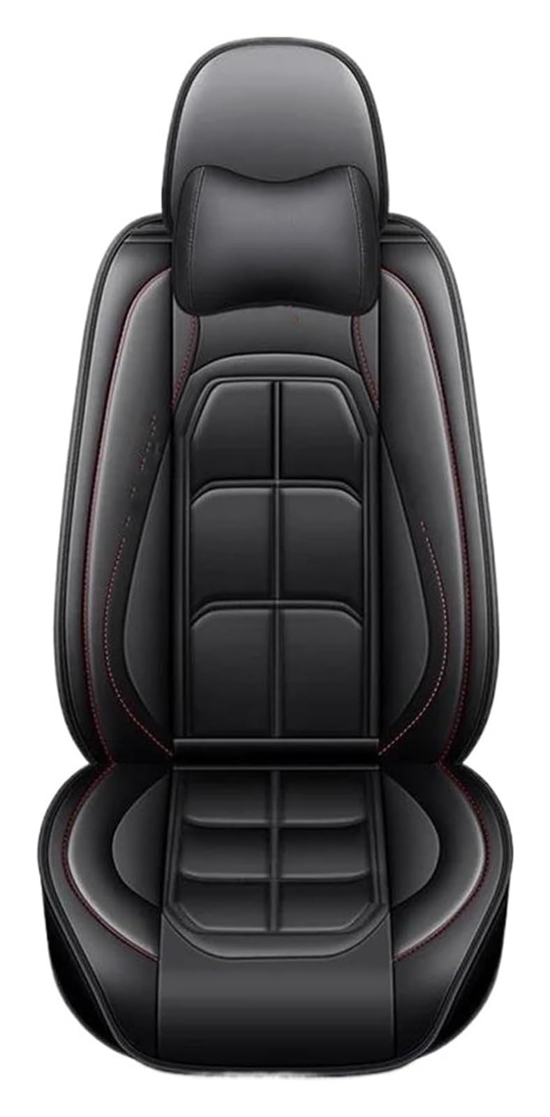 VKVZGPRARW Auto Sitzbezug Für Captur Für Logan Für Kadjar Für Trafic Für Scenic Für Armlehne Für M&EGANE Autositzbezug Autositzbezüge Autositzschutz(Black Pillow) von VKVZGPRARW