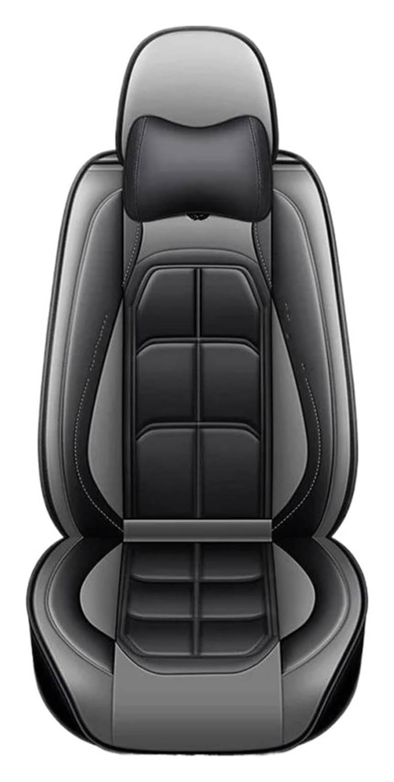 VKVZGPRARW Auto Sitzbezug Für Captur Für Logan Für Kadjar Für Trafic Für Scenic Für Armlehne Für M&EGANE Autositzbezug Autositzbezüge Autositzschutz(Grey Pillow) von VKVZGPRARW