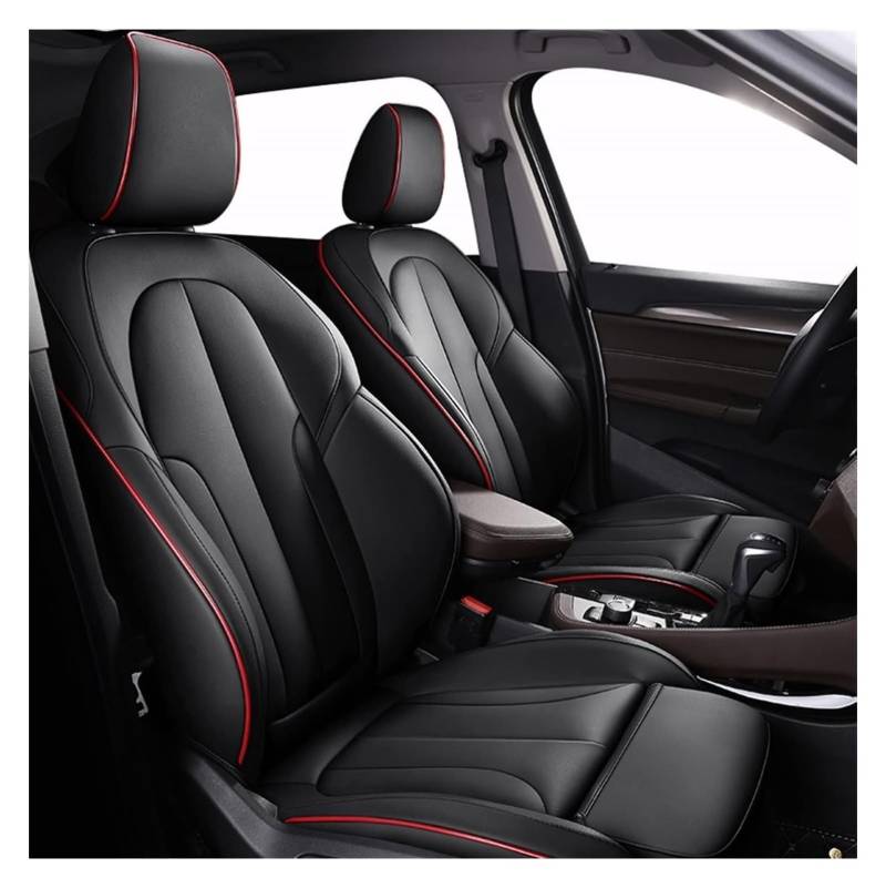 VKVZGPRARW Auto Sitzbezug Für E90 X5 E53 E91 X6 E71 F10 E34 F15 G30 X6 E71 Z4 E85 E84 E83 F15 Autositzkissenbezug Schutz Auto Custom Set Sitzbezug(Schwarz) von VKVZGPRARW