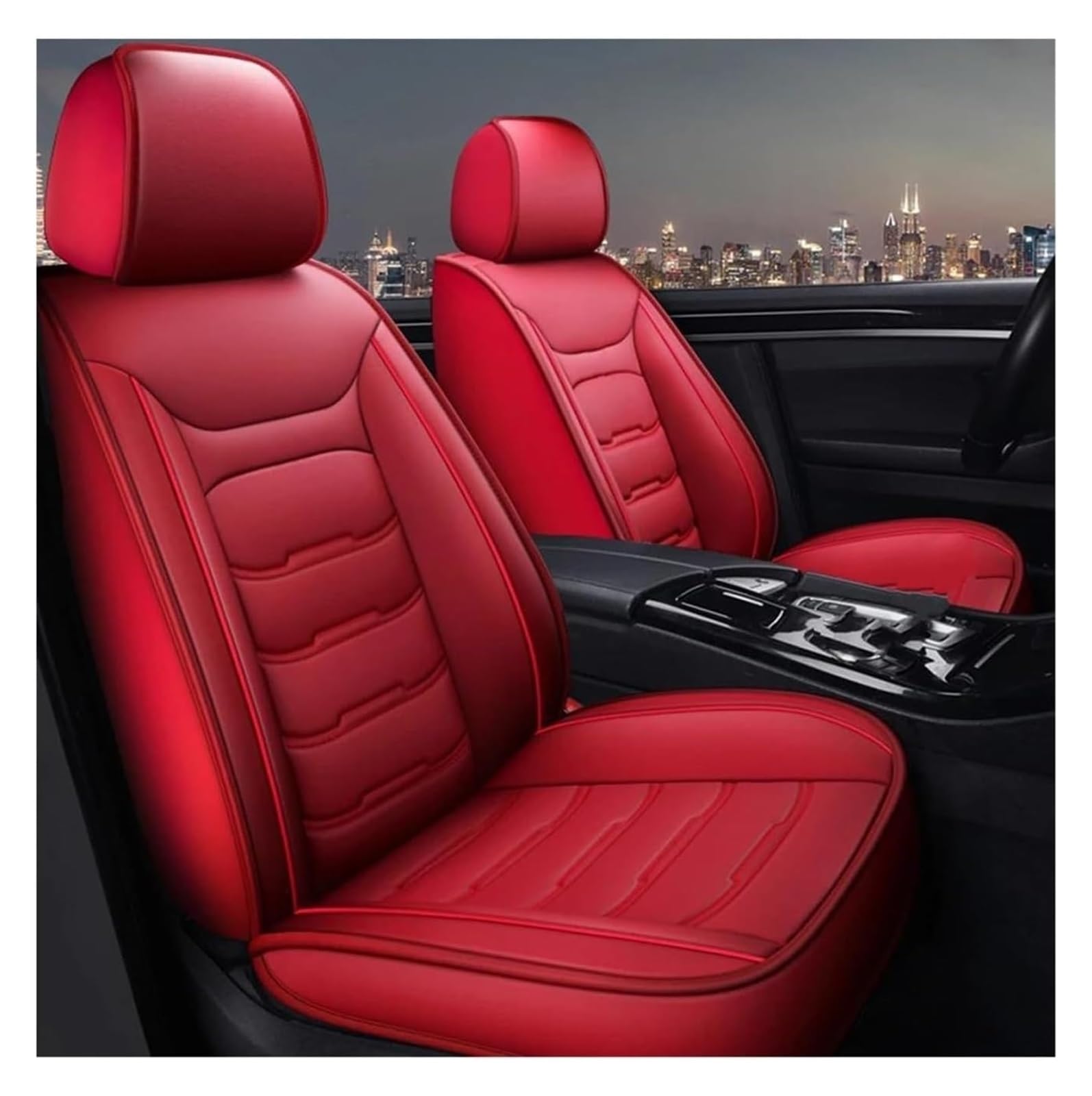 VKVZGPRARW Auto Sitzbezug Für FX35 ESQ EX25 JX35 M25 M35 QX50 QX56 Q50 QX60 QX70 Q60 G35 Autozubehör Autositzbezug Autositzbezüge(4) von VKVZGPRARW