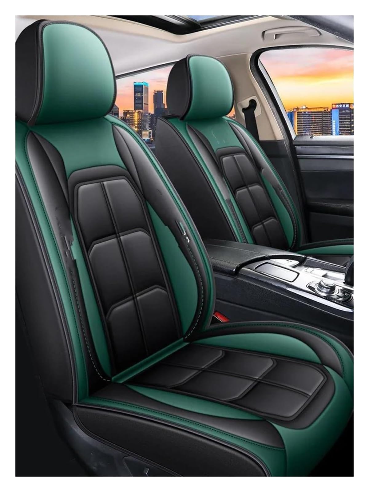 VKVZGPRARW Auto Sitzbezug Für Focus MK2 Für Edge Für Explorer Autositzschoner Autositzbezüge Autositzbezug Für Alle Automodelle(Blau) von VKVZGPRARW