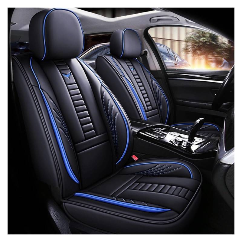 VKVZGPRARW Auto Sitzbezug Für M&EGANE 2 3 Für Fluence Für Scenic Für Clio Für Captur Für Kadjar Für Logan 2 Für Duster Auto Sitzbezüge Leder(Style 2) von VKVZGPRARW
