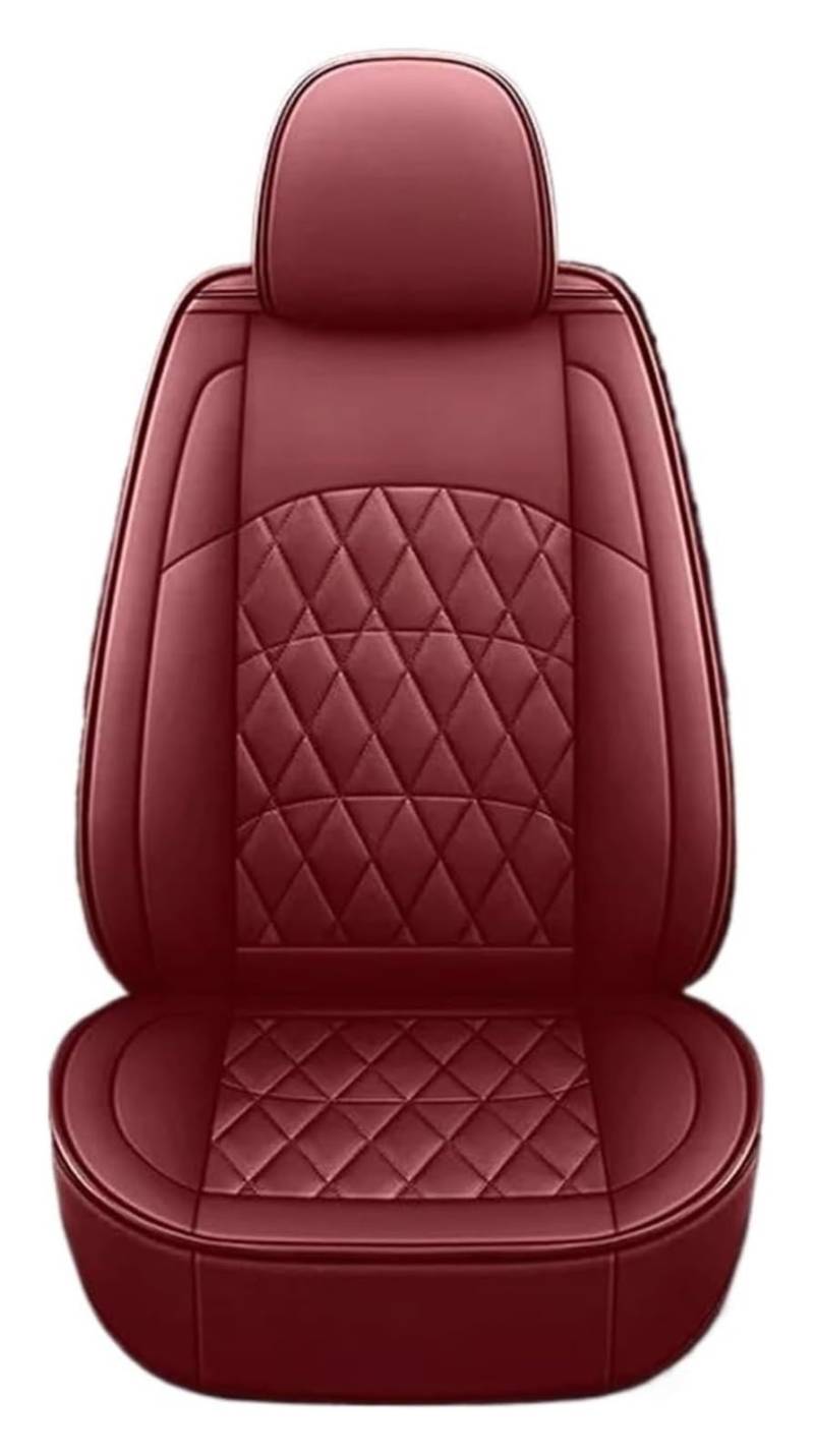VKVZGPRARW Auto Sitzbezug Für Mazda Alle Modelle Für Mazda 3 Für Axela 2 5 6 8 Für Atenza CX-7 CX-3 MX-5 CX-8 CX-30 CX-5 CX-9 CX-4 Autositzbezug(Wine Red) von VKVZGPRARW