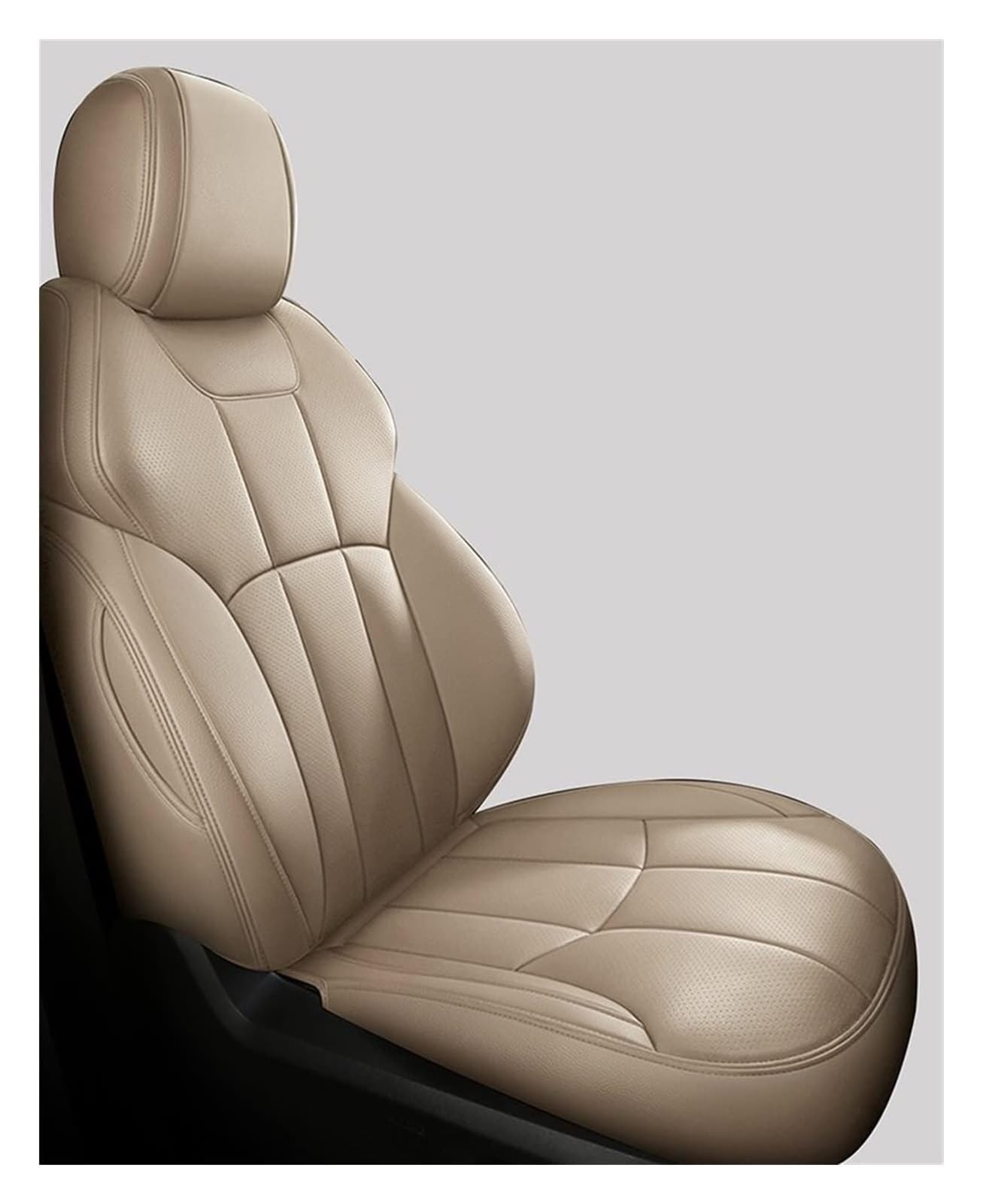 VKVZGPRARW Auto Sitzbezug Für Mokka Für Meriva A Für Astra J Für Vivaro Custom Set Autositzbezüge Sitz Auto Ensemble Kissen Schutzhülle(Beige,Standard Edition) von VKVZGPRARW