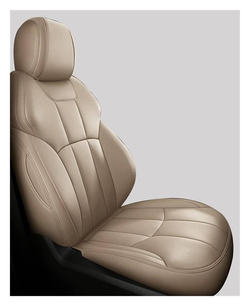 VKVZGPRARW Auto Sitzbezug Für Mokka Für Meriva A Für Astra J Für Vivaro Custom Set Autositzbezüge Sitz Auto Ensemble Kissen Schutzhülle(Beige,Standard Edition) von VKVZGPRARW