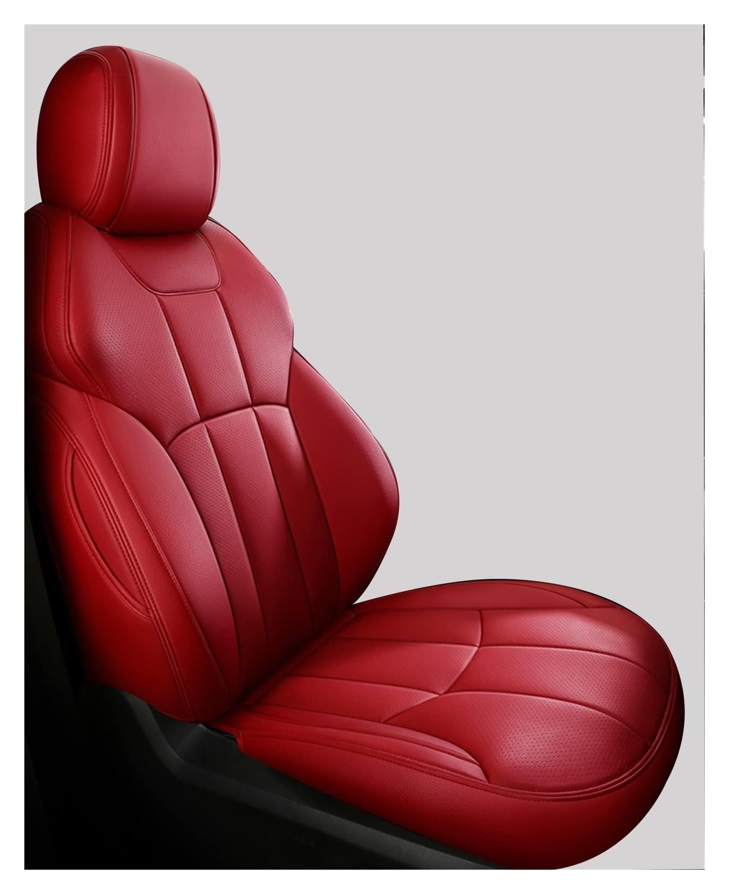 VKVZGPRARW Auto Sitzbezug Für Mokka Für Meriva A Für Astra J Für Vivaro Custom Set Autositzbezüge Sitz Auto Ensemble Kissen Schutzhülle(rot,Standard Edition) von VKVZGPRARW
