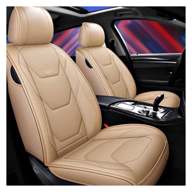 VKVZGPRARW Auto Sitzbezug Für Sonic Für Spark Für Equinox Für Malibu Autositzbezüge Autositzbezug Autositzbezüge Leder(Beige) von VKVZGPRARW