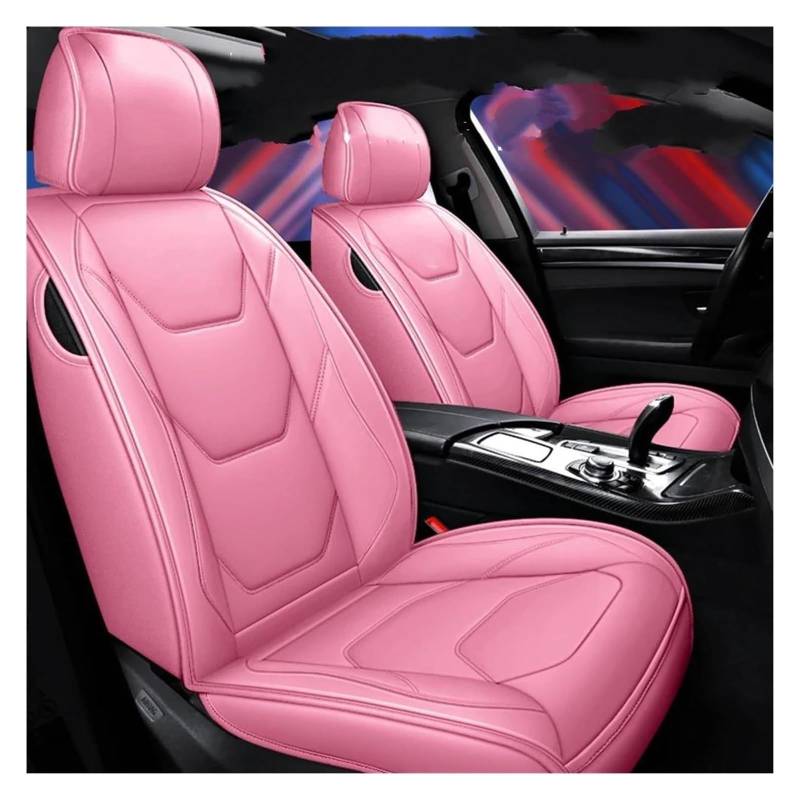 VKVZGPRARW Auto Sitzbezug Für Sonic Für Spark Für Equinox Für Malibu Autositzbezüge Autositzbezug Autositzbezüge Leder(Rosa) von VKVZGPRARW
