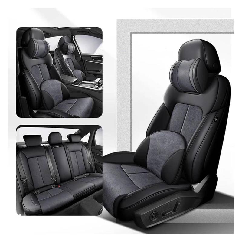 VKVZGPRARW Auto Sitzbezug Für VW Für G&olf 4 5 7 8 Für G&olf GTI Auto Innenschutz Autositzbezüge Benutzerdefinierte Leder All Inclusive Autositzbezug(Color 13) von VKVZGPRARW