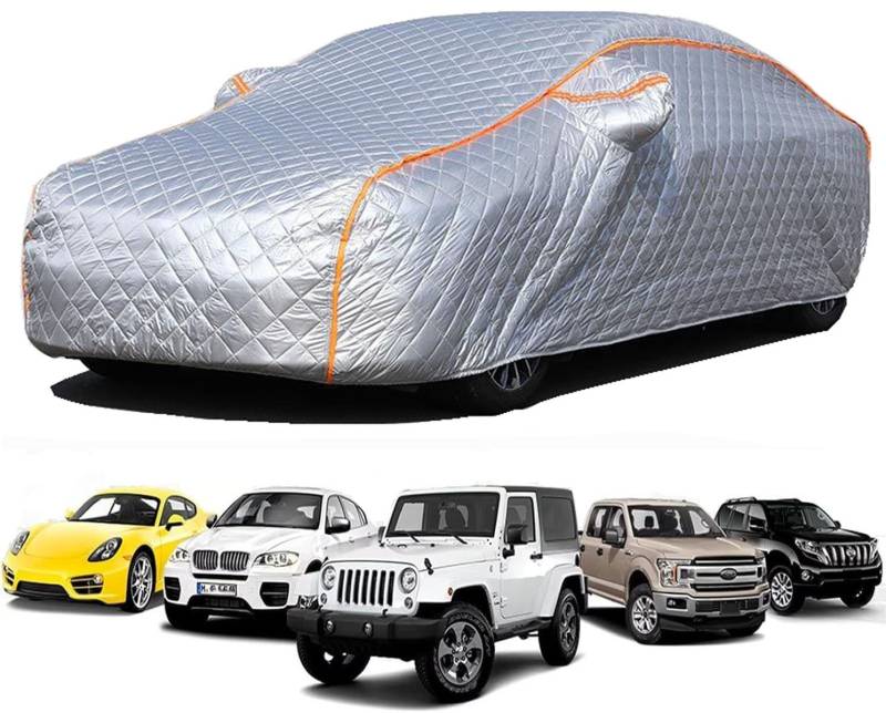Autoabdeckung für VW Van Vanagon Autos Allwetter Wasserdicht Hagelschutz(Silver) von VLLTWLPOV