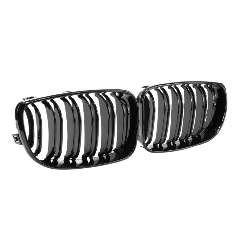 VNABIA Kompatibel Mit 1er E81 E87 E82 E88 128i 130i 135i 2008 2009 2010 2011 2012 2013 Auto Frontstoßstange Nierengrill Ersatz Kühlergrill Doppelsteg von VNABIA