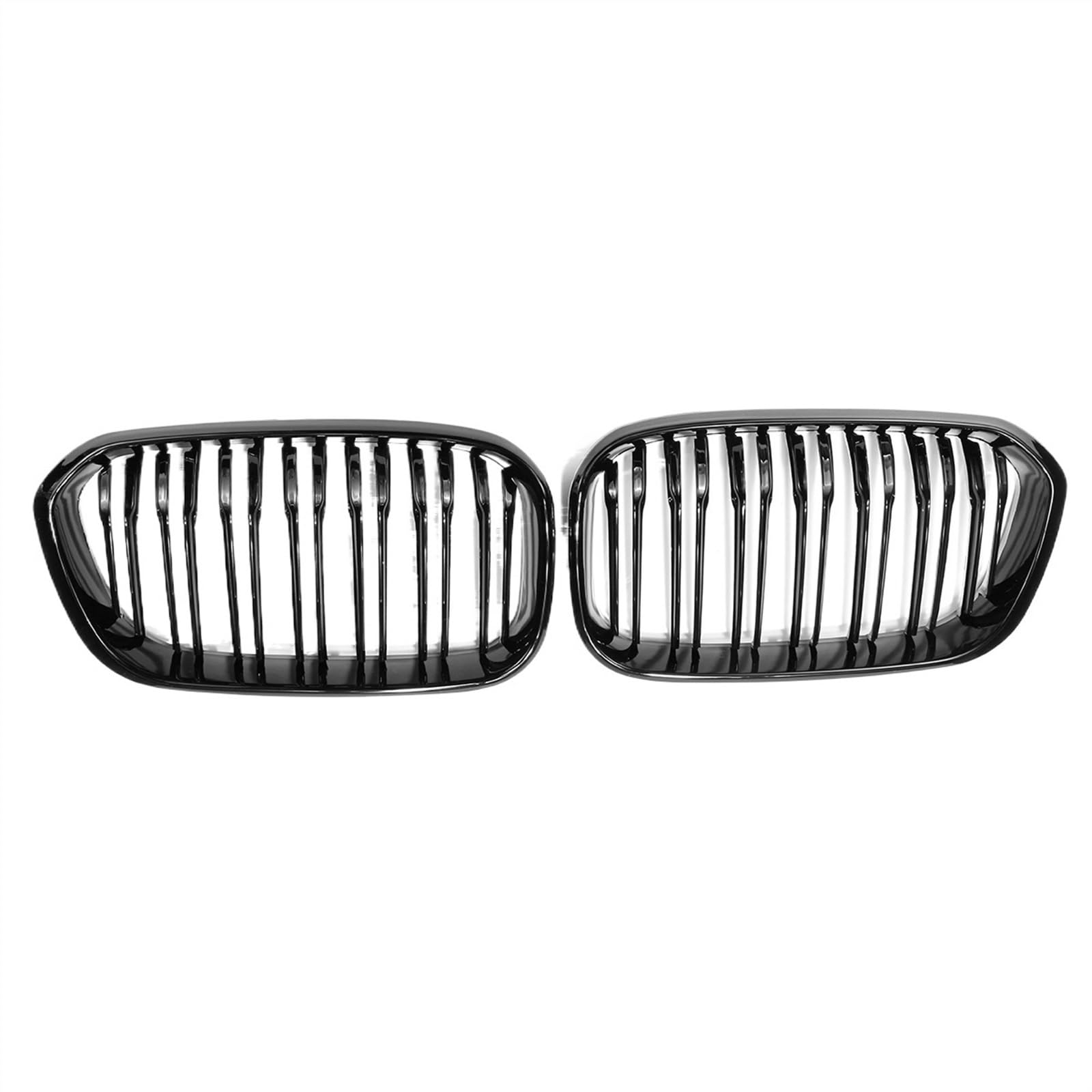 VNABIA Kompatibel Mit 1er F20 F21 120i LCI 2015 2016 2017 Frontnierengrill Renngrill Kühlergrill Zierleiste Dekoration Frontstoßstangengrill Kühlergrill Doppelsteg von VNABIA