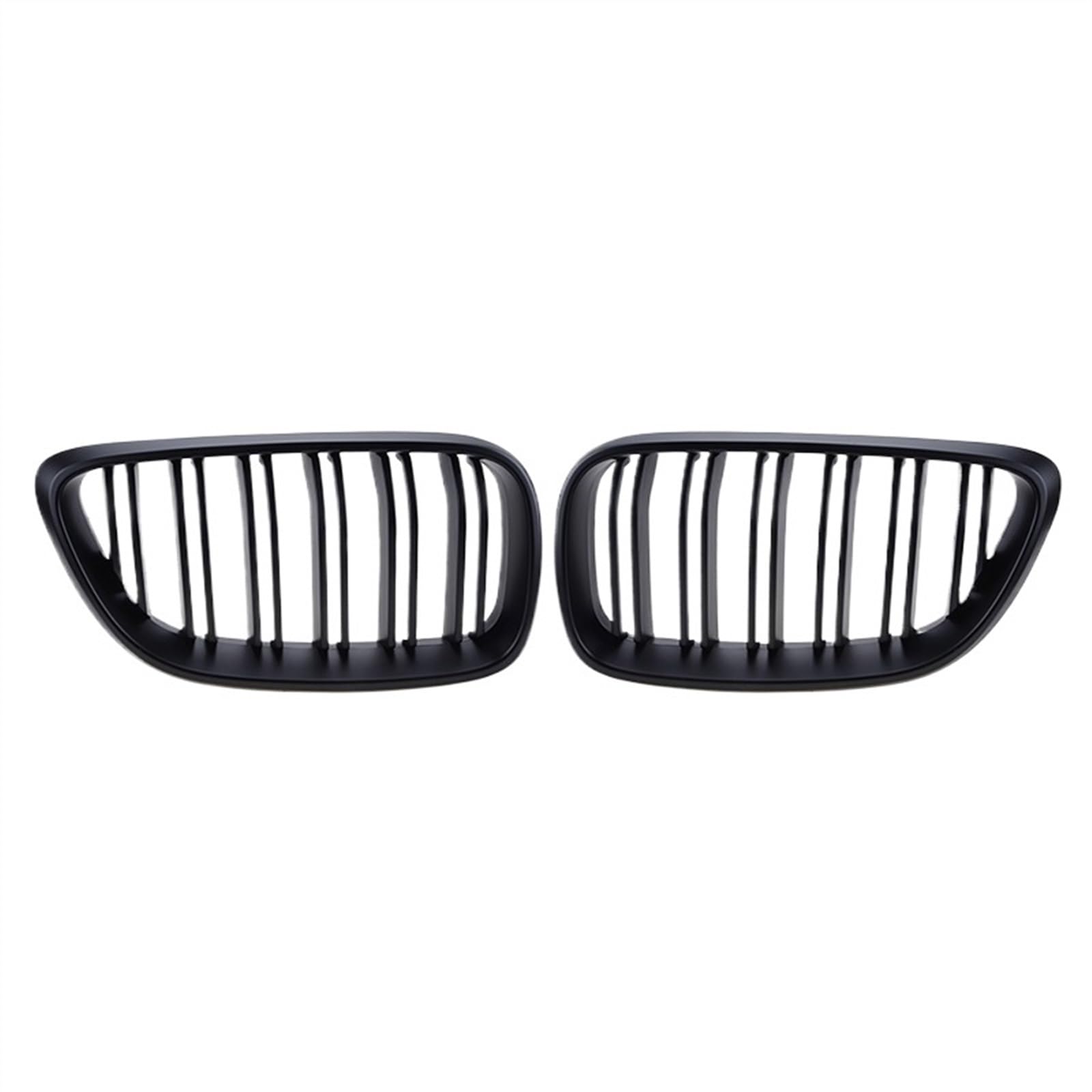 VNABIA Kompatibel Mit 2er F22 F23 F87 M2 2014 2015 2016 2017 2018 Frontstoßstange Nierengrill Schwarz Performance Style Grill Auto-Tuning Kühlergrill Doppelsteg(Matte Black Dual) von VNABIA