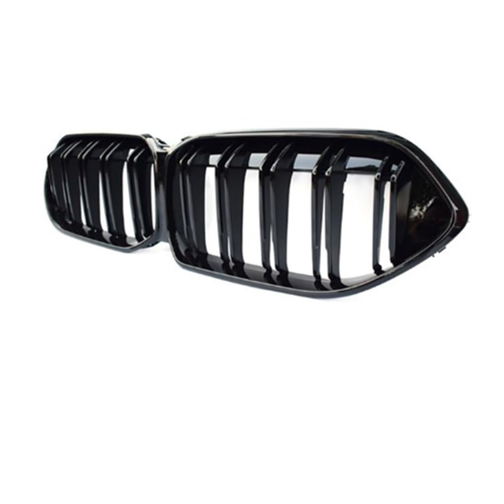 VNABIA Kompatibel Mit 2er F44 2020 2021 2022 2023 Auto Front Nierenstoßstange Doppellamellengrill Auto Front Mittelkühler Einlassgitter Kühlergrill Doppelsteg(Double Line) von VNABIA