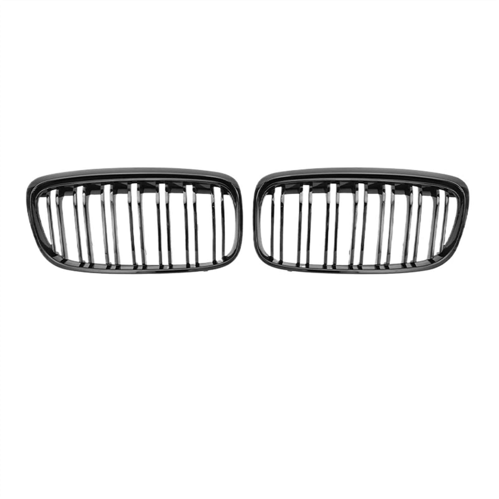 VNABIA Kompatibel Mit 2er F45 F46 2014 2015 2016 2017 2018 2019 2020 Nierengitter Auto Frontstoßstangengitter Renngrill Ersatz Kühlergrill Doppelsteg(2014-2018,Dual Slat) von VNABIA