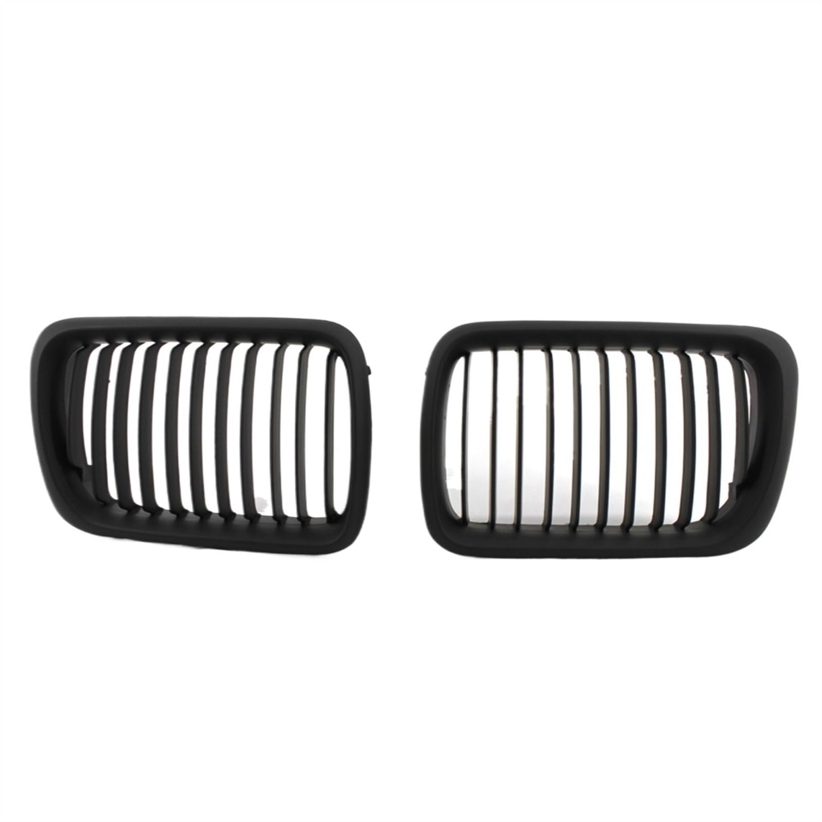 VNABIA Kompatibel Mit 3er E36 318i 323i 325i 320i 328i 1997 1998 1999 Front-Ersatzhaube Nierengrill Auto-Frontkühlergrill Kühlergrill Doppelsteg(Matte Black) von VNABIA